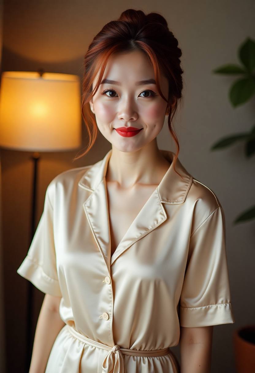 宋晚晴拍摄现场剧照